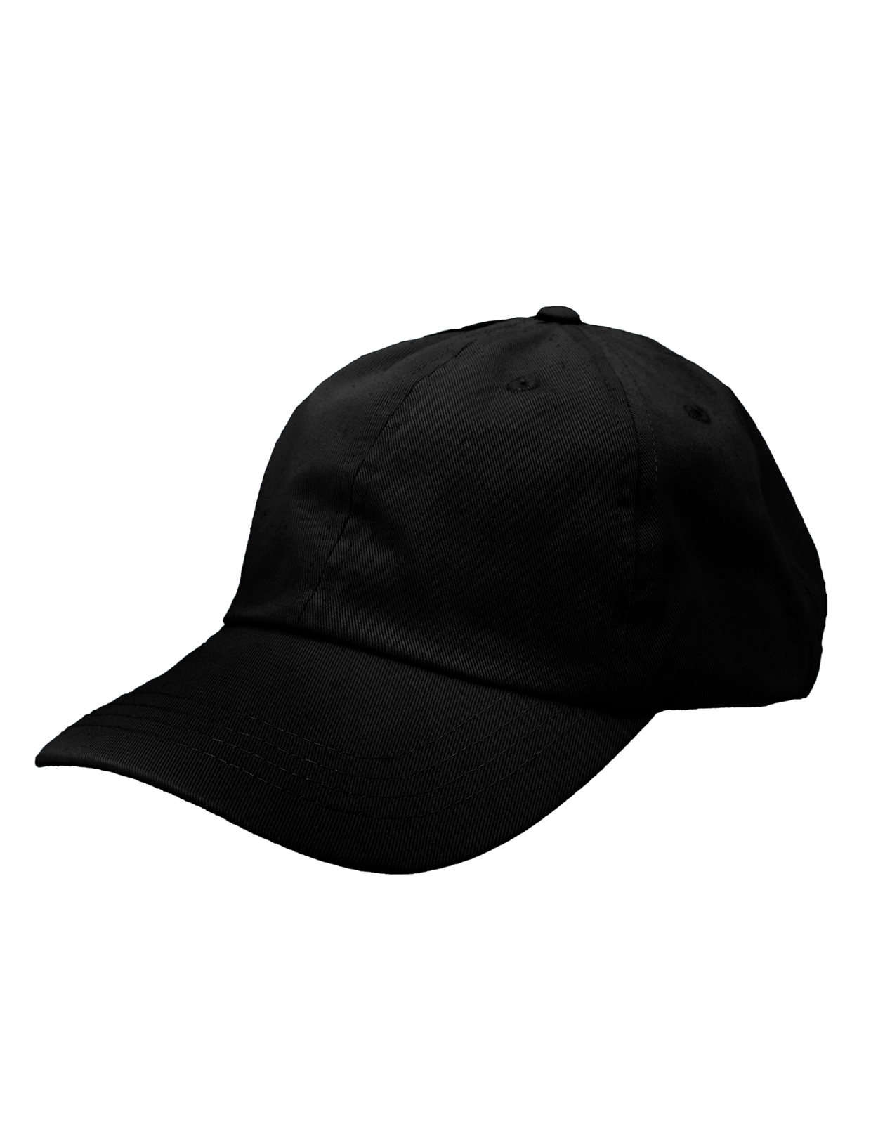 Classic dad cap black