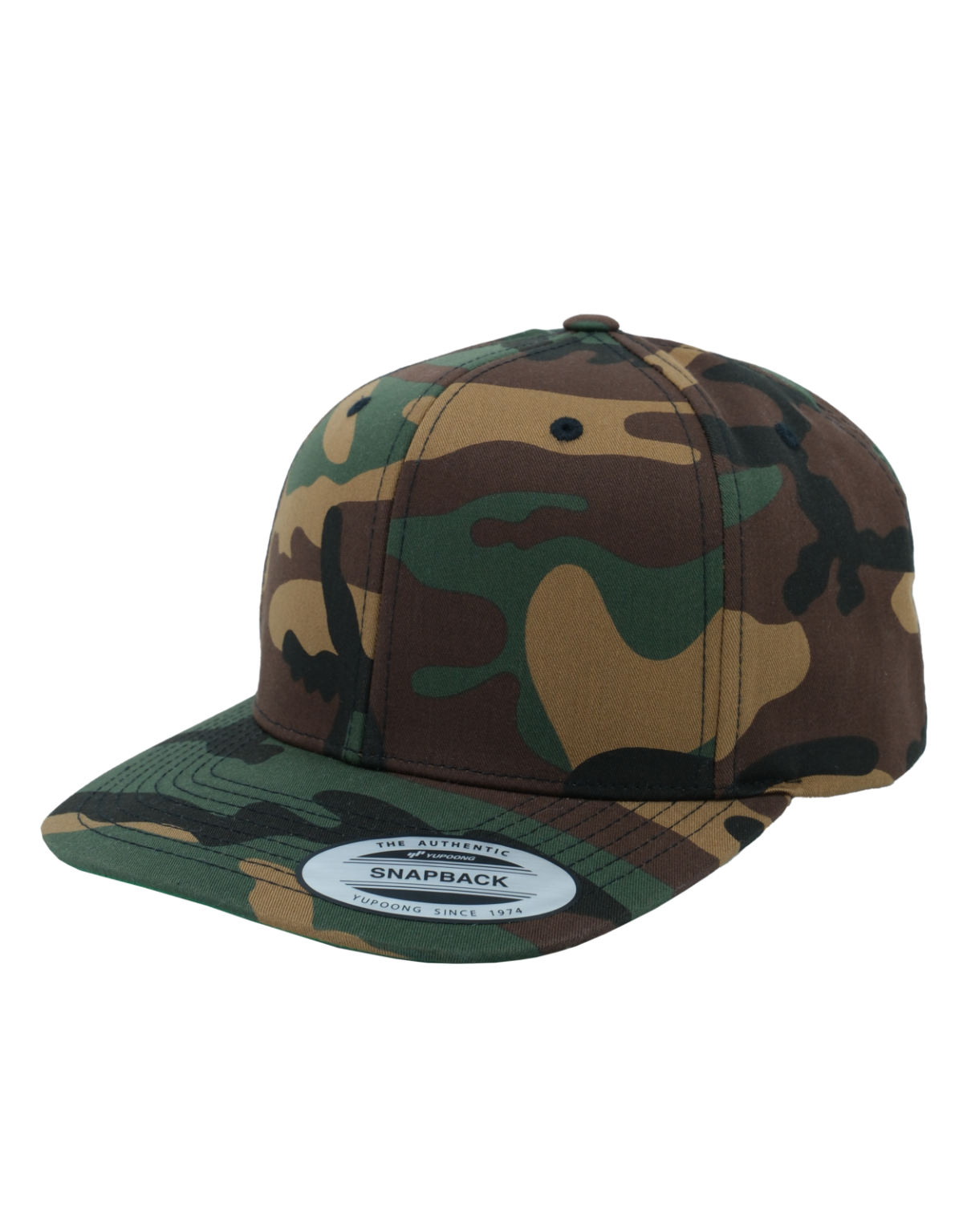 Premium camo snapback