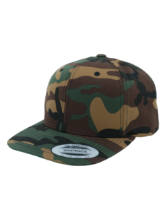 Premium camo snapback