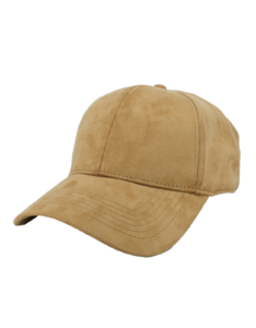 The Suede Cap - Camel