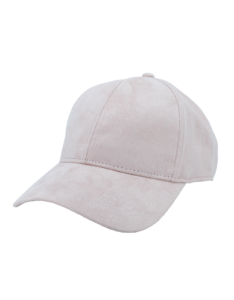 The Suede Cap - Ljusrosa