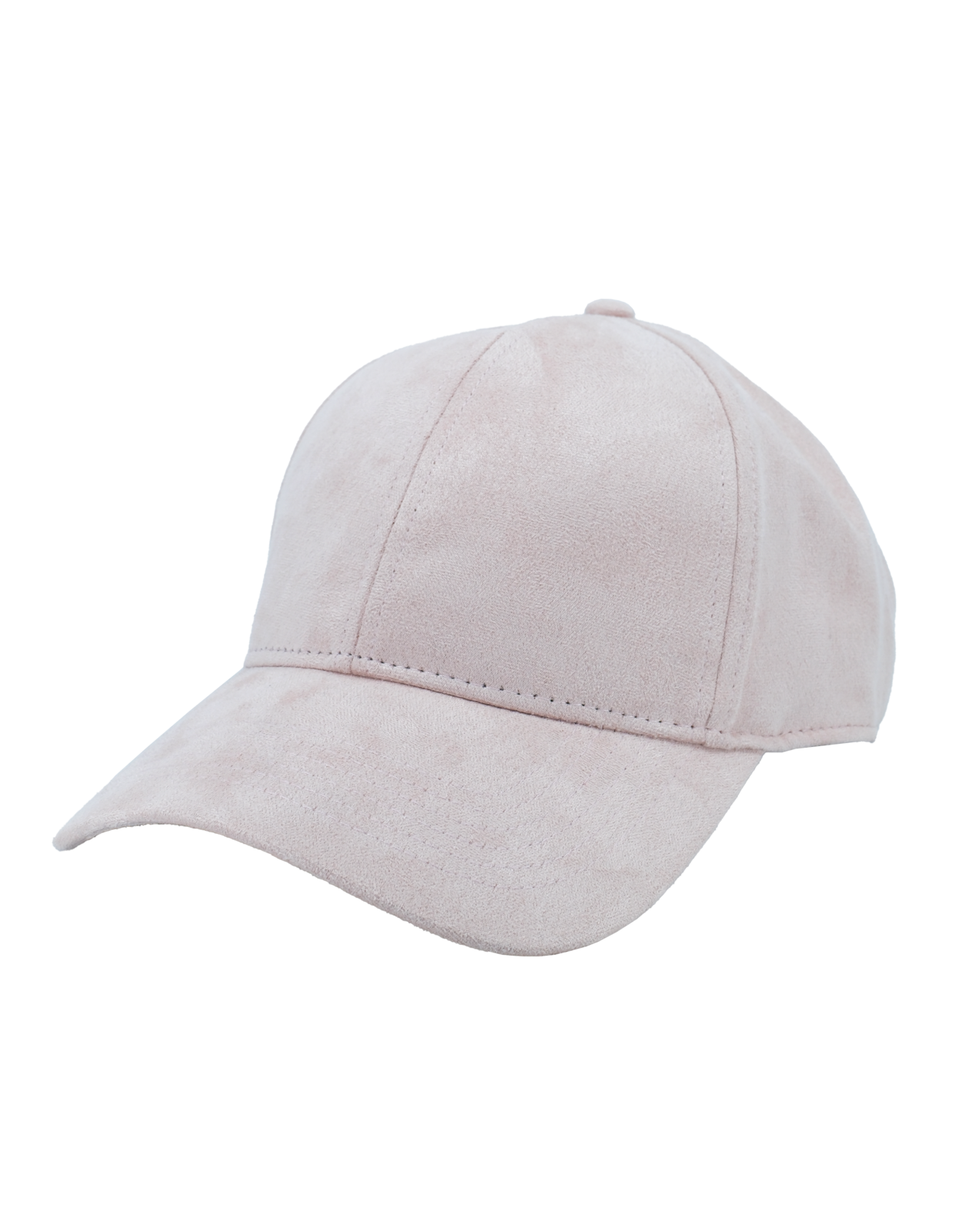 The Suede Cap - Ljusrosa