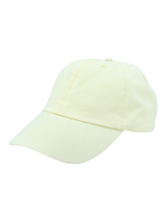 Classic dad cap ljusgul