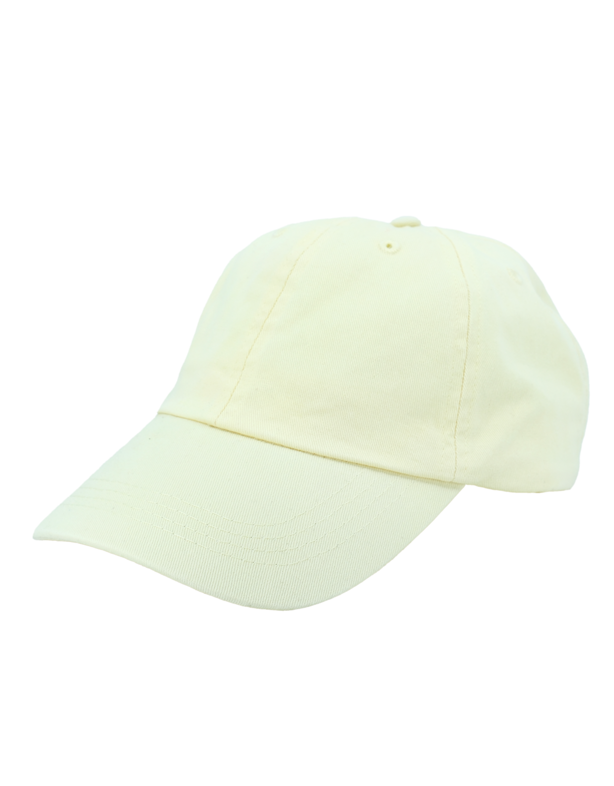 Classic dad cap ljusgul