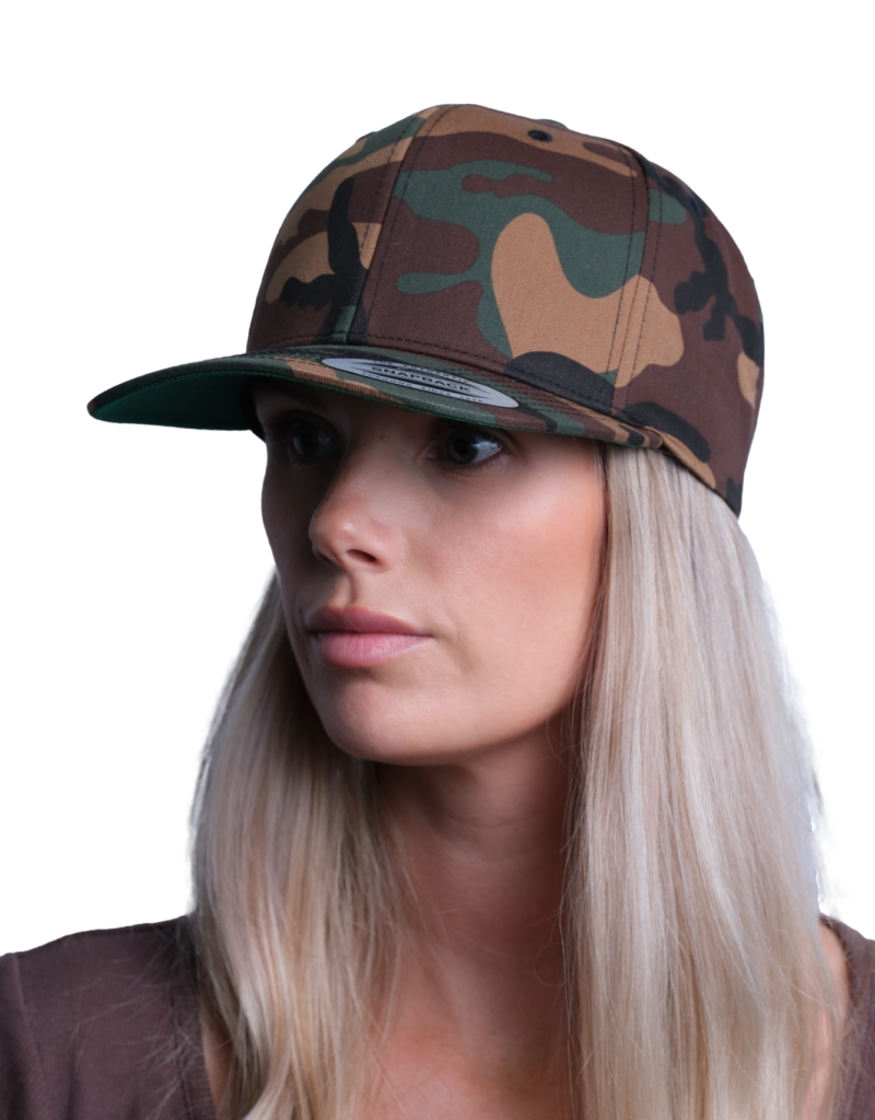 Premium camo snapback