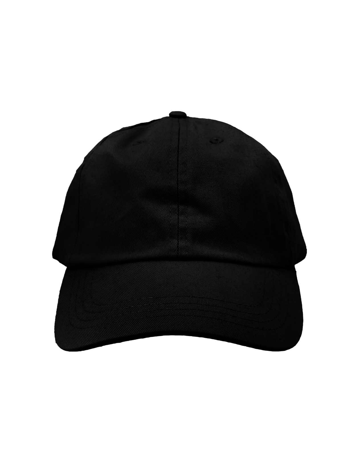 Classic dad cap black