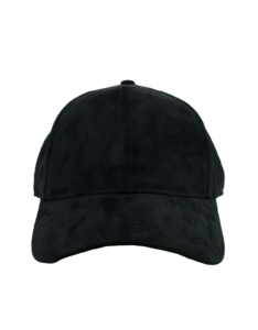 The Suede Cap - Svart