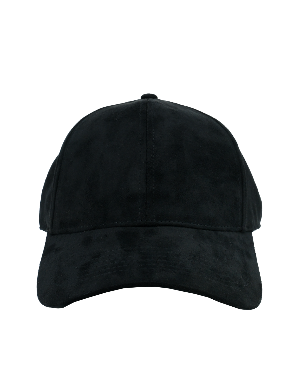 The Suede Cap - Svart