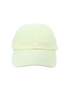 Classic dad cap ljusgul