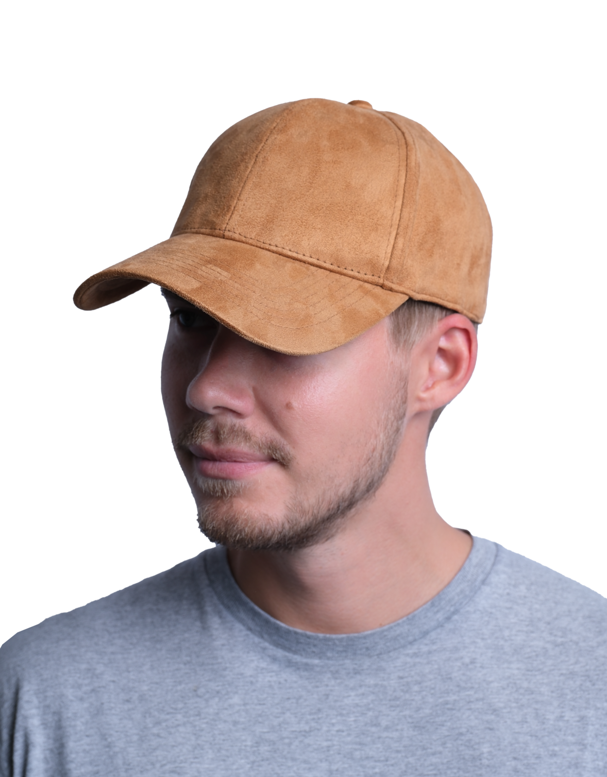 The Suede Cap - Camel