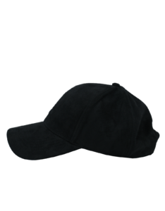 The Suede Cap - Svart