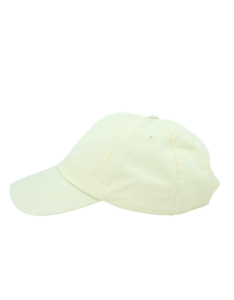 Classic dad cap ljusgul