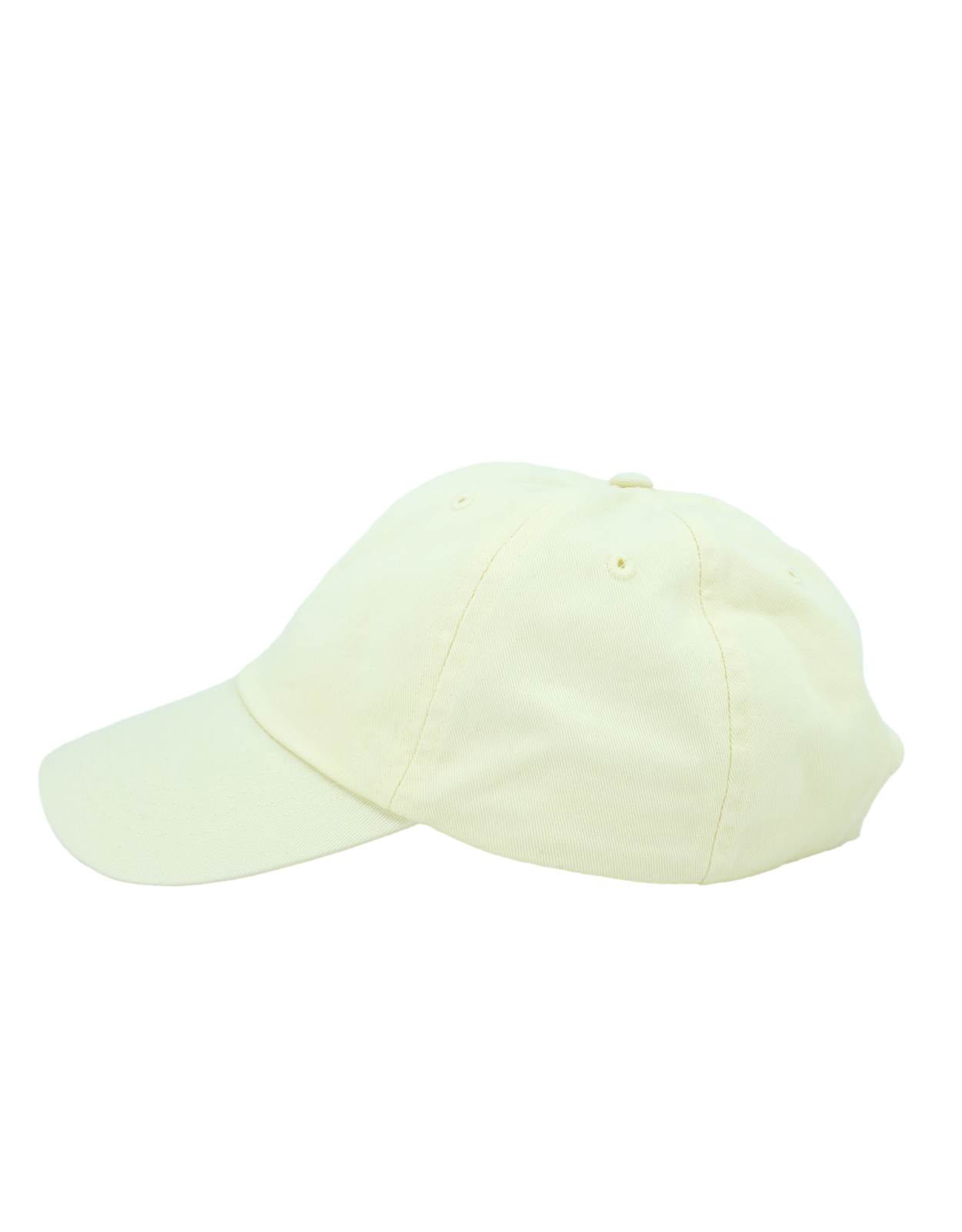 Classic dad cap ljusgul