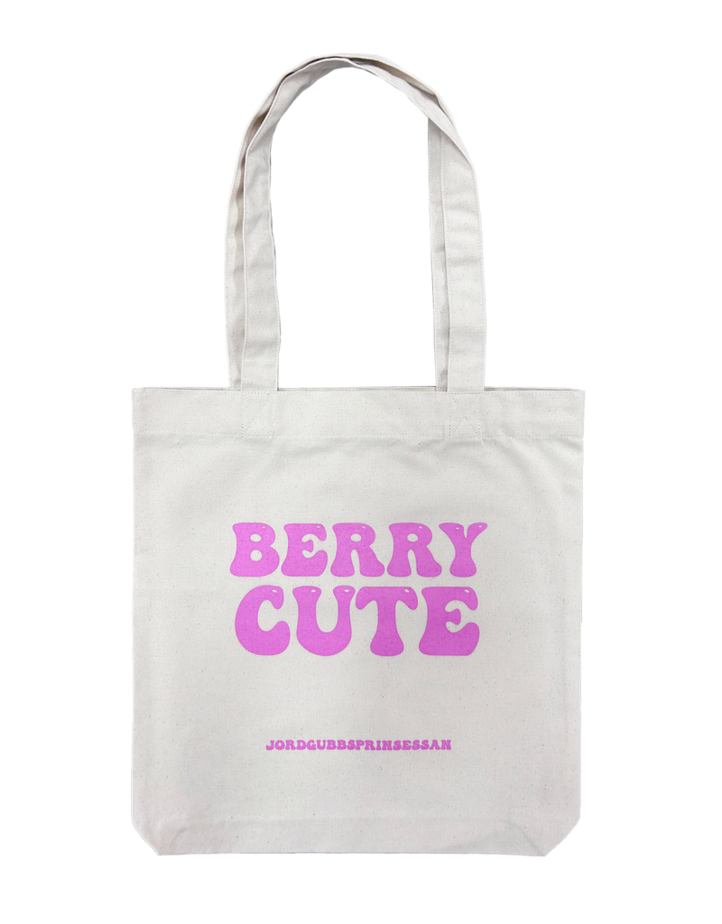 Produktbild för: Tygpåse x Jordgubbsprinsessan